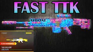 the *NEW* MOST BROKEN GUN in WARZONE  Best TAQ EVOLVERE Class Setup