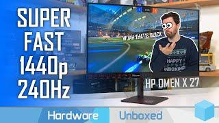 HP Omen X 27 Review The Fastest 1440p Gaming Monitor 240Hz