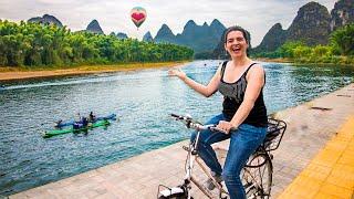 CYCLING IN PARADISE BEST WAY TO SEE YANGSHUO China Vlog 2019 阳朔