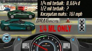 DRAG RACING  NISSAN GT-R R35. BEST TUNE 14 M ONLY. SPESIAL 100 SUBSCRIBER .THX