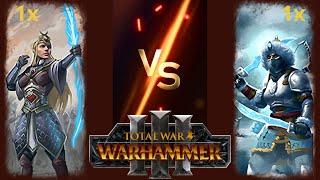 Can Ice Guards Swords Beat Sisters of Avelorn in Total War Warhammer 3?