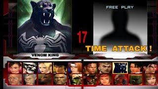 Venom King  Time Attack Mode  Tekken 3 Gameplay 2024 Tn6 Gamer