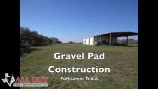 Gravel Pad Construction