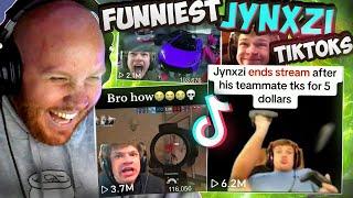 TIMTHETATMAN REACTS TO JYNXZIS FUNNIEST TIKTOKS