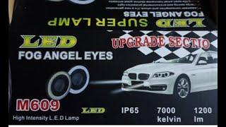 Unboxing led fog lamp angel eyes l  ANGEL EYE FOG LAMP LED SPOTLIGHT l Fog Lamp