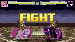 Mugen MLP Earth Pony  Unicorn Pegasus vs NMSparkle Other Pinkamena VS NM Sparkle