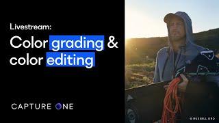 Capture One Livestream  Color grading and color editing