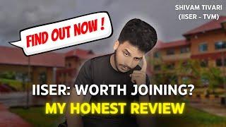 My honest opinion whether you should join IISER or not for JEE NEET aspirants  IISERs review #iat