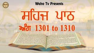 Sehaj Path Ang 1301 to 1310  Bhai Palwinder Singh Mana Wala  Waho Tv