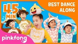 Baby Shark Dance and more  Best Dance Along  +Compilation  Pinkfong Songs for Children