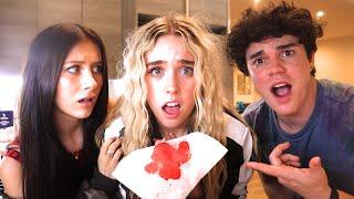 Throwing Up Blood PRANK on my BEST FRIENDS *Funny Reaction*
