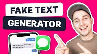 How to Generate Fake Text Messages  Texting Story Maker