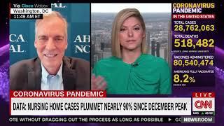 President & CEO Mark Parkinson on CNN Newsroom Discussing Vaccine Success in Long Term Care