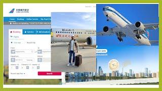 How to buy CHEAPEST flight ticket  Students ticket  Chinese flight ticket price