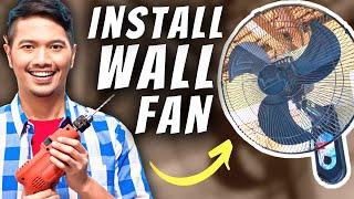 Cara Memasang Kipas Angin Dinding  Pemasangan Kipas Angin yang Dipasang di Dinding