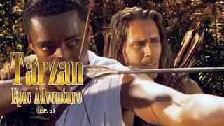 Tarzan y el Diamante Escarlata   Serie en español latino  Joe Lara  Tarzan Epic Adventure Ep.5