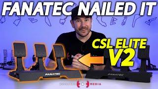 NAILED IT - NEW Fanatec CSL Elite Pedals V2 Review