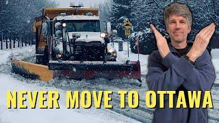 Top 5 Reasons NOT to Move to OTTAWA Ontario Canada