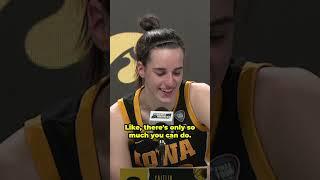 Caitlin Clark reflects after title-game loss  #shorts