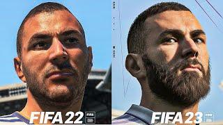 FIFA 23 vs FIFA 22 - Faces Comparison HD