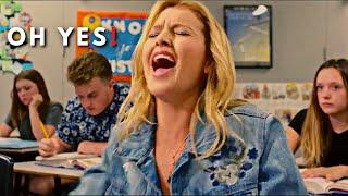 Girl screams in pleasure while in the classroom Movie Recap Video#4