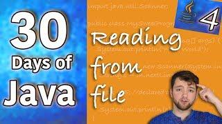 Hands on Java -  Reading from a File Collections - Day 4