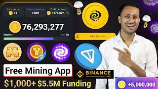 Top 3 New Mining Apps  Tap To Earn Mining App  Free Crypto Mining App  $MEMEFI  YesCoin  $PIX