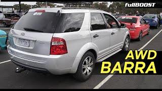 Taking the Family Bus to the track - Ford Territory AWD Barra build ep. 7  fullBOOST