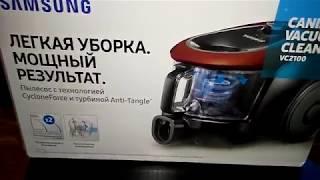 Обзор пылесоса  SAMSUNG VC18M21C0VNEV