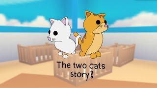 The two cats  Adopt me mini movie  PlayZtasia