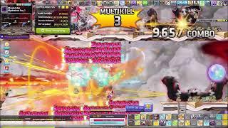 Maplestory marksman training rotation at Mysterious Fog 3 Moonbridge