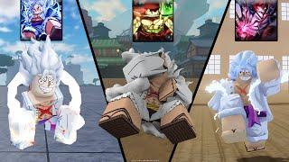 Comparing GEAR 5 LUFFY In Every ROBLOX Anime Game