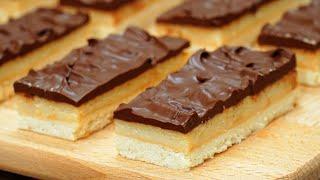 ТВИКС в Домашних Условиях  Homemade Twix Bars  Кулинарим с Таней