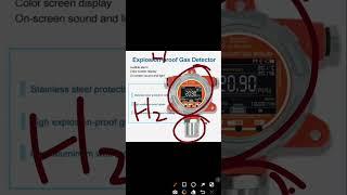 Hydrogen gas detector working and partsexplosion proof gas detector working and uses needs H2 gas