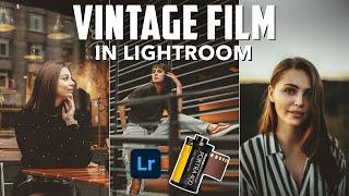 HOW TO EDIT KODAK PORTRA 400 LOOK  Vintage Film FREE Preset   Lightroom Editing Tutorial 2020