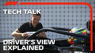 F1 Drivers View From Inside The Car Explained Featuring Piastri  F1 TV Tech Talk  Crypto.com