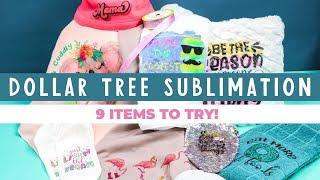 Dollar Tree Sublimation Items 9 Things to Sublimate