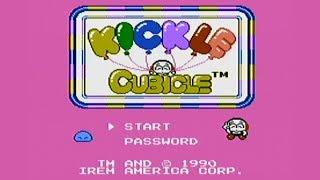 Kickle Cubicle - NES Gameplay