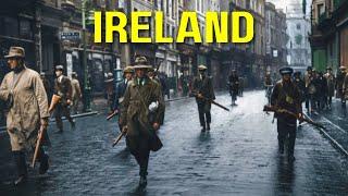 Ireland in Civil War Rare Footage from 1922-1923