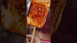 grilled marshmallow ice cream - korean street food