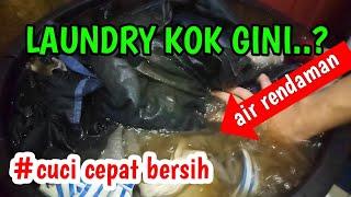 Tips mencuci baju super kotor agar  cepat bersih  eka laundry