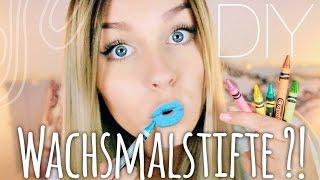 ... WACHSMALSTIFTE als Lippenstift ?? -  DIY   Dagi Bee