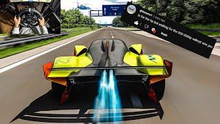 CRAZT FAST 59800HP Aston Martin Valkyrie AMR Pro - Assetto Corsa  Moza R9