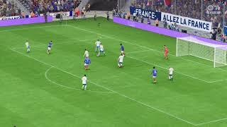 France - Italie My reactions and comments gameplay EA Sports FC 24