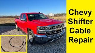 Silverado Lower Shifter Cable Replacement