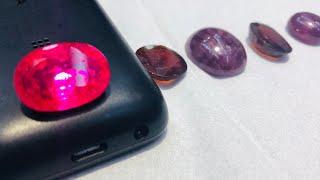 Ruby Stone Real from Africa Indian  thailand