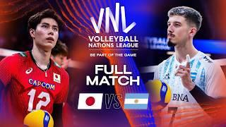 Japans Epic Victory  Japan vs. Argentina - Full Match  Mens VNL 2023