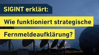 SIGINT erklärt Wie funktioniert die strategischen Fernmeldeaufklärung?