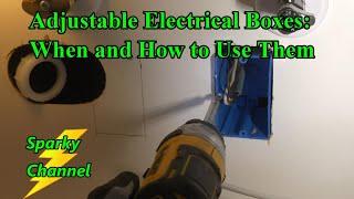 Adjustable Electrical Boxes When and How to Use Them