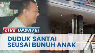 Bunuh Anak dan Istri Pria di Depok Duduk Santai di Depan Rumah seusai Lihat Korban Bersimbah Darah